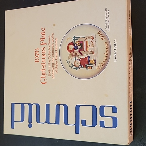 Sacred Journey Christmas Plate 1976 - Picture 5 of 5